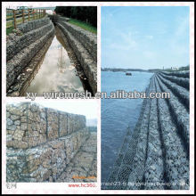 Excellente galvanisation à chaud de treillis métallique hexagonal Mesh / Gabion